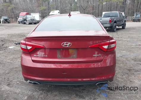 2015 Hyundai Sonata Sport из США, поврежденный, VIN 5NPE34AF5FH207731